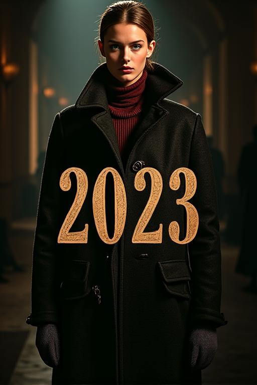 Affiche du défilé Automne/Hiver 2023.